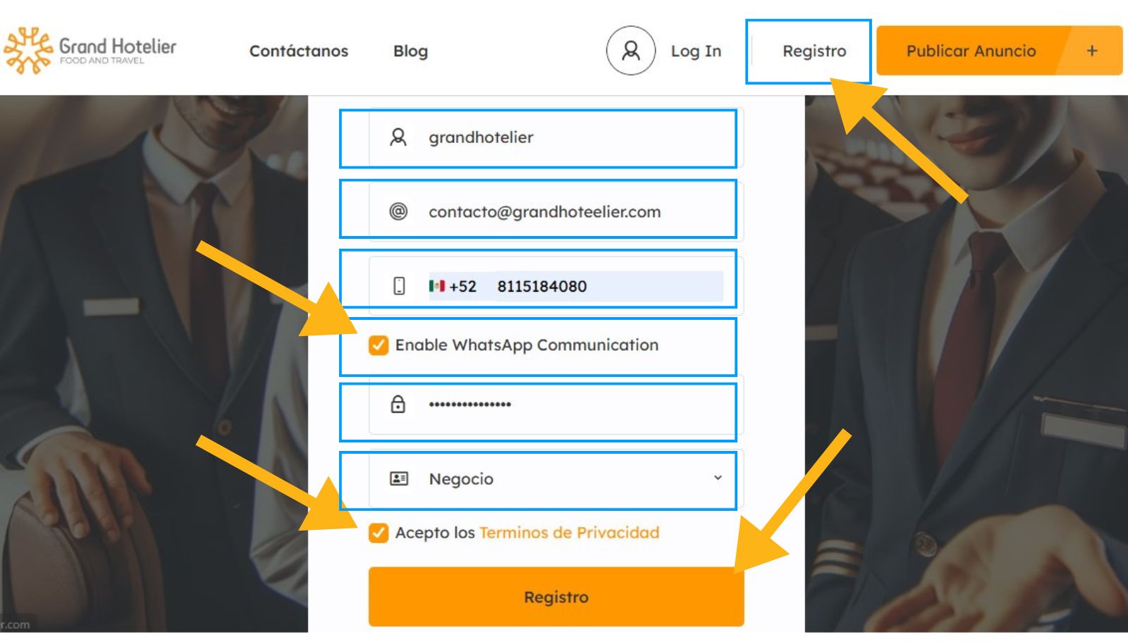 Paso 1 : Crea tu Cuenta