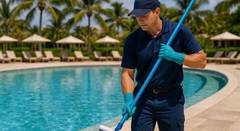 ¿Qué hace un encargado de piscinas en un hotel todo incluido?