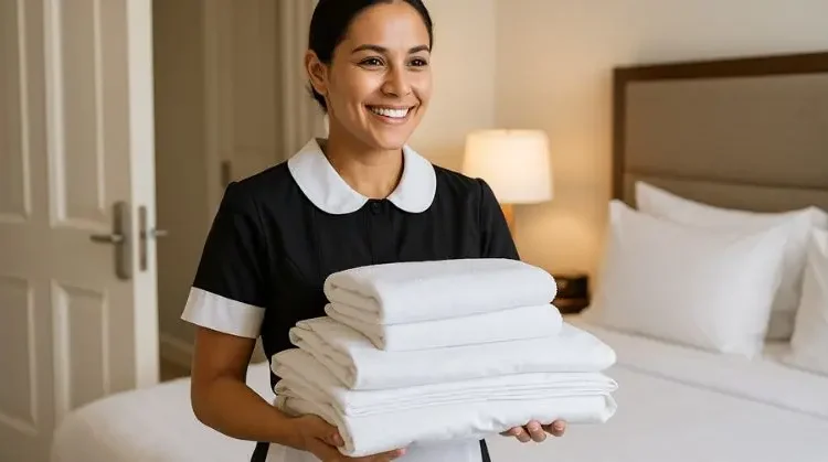 ¿Qué hace una Asistente de Ama de Llaves en un hotel?