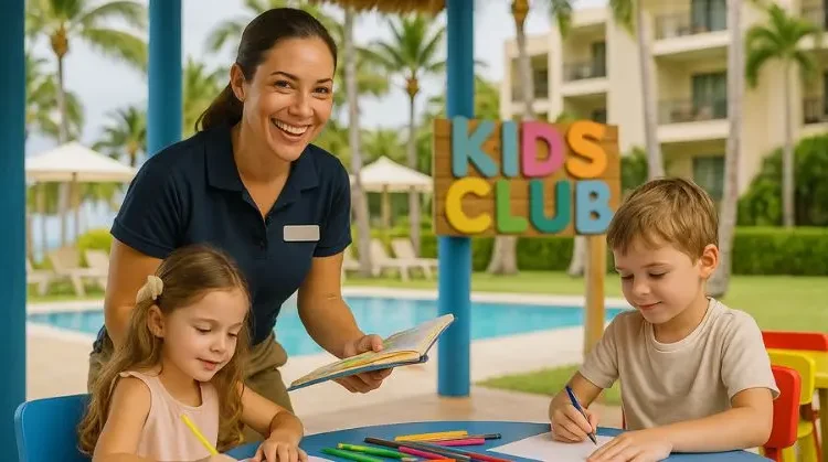 ¿Qué hace una Encargada de Kids Club en un hotel?