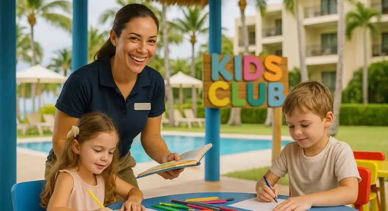 ¿Qué hace una Encargada de Kids Club en un hotel todo incluido?