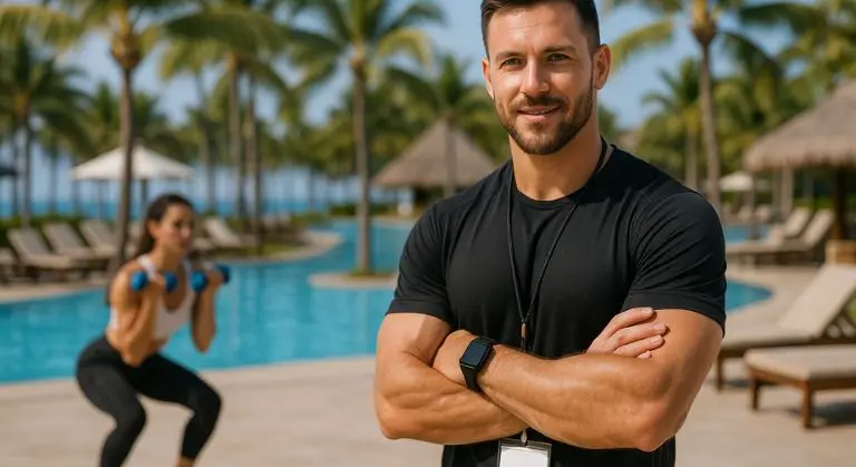 ¿Qué hace un entrenador personal en un hotel todo incluido?