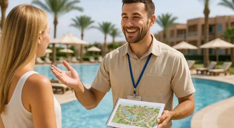 ¿Qué hace un guía turístico en un hotel todo incluido?