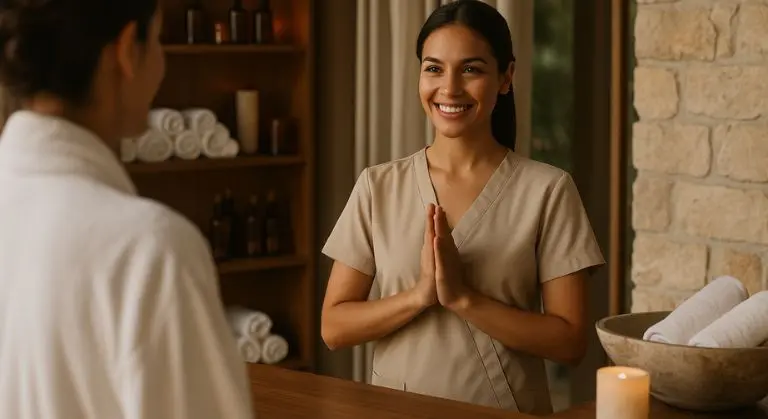 ¿Qué hace una recepcionista de SPA en un hotel todo incluido?