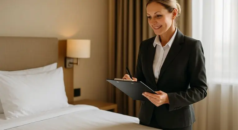 ¿Qué hace una supervisora de pisos en un hotel todo incluido?